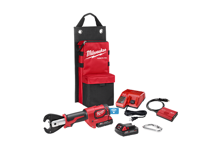 M18™ FORCE LOGIC™ 6T Utility Crimper Kit with D3 Grooves 