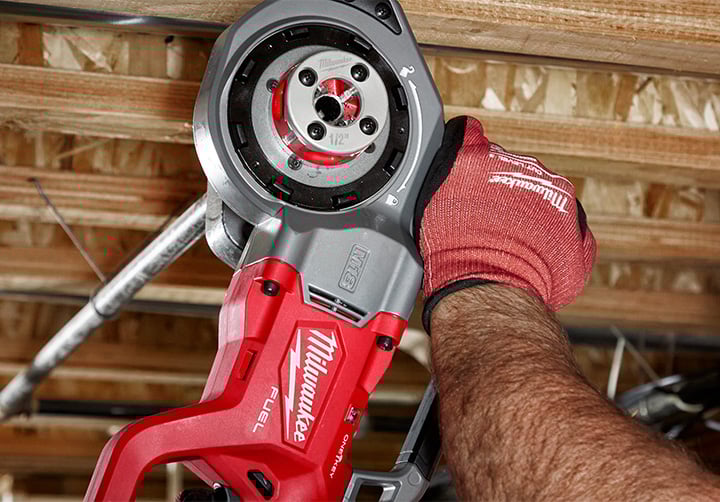 M18 FUEL™ Compact Pipe Threader w/ ONE-KEY™ Kit Image 4