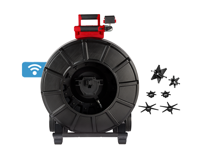 M18™ 325' Stiff Pipeline Inspection Reel Image 1